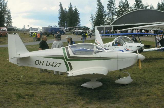 OH-U427
OH-U427, Rand KR-2, s/n 01-03, rakennettu: 2003 
Avainsanat: OH-U427