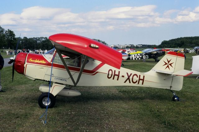 OH-XCH
OH-XCH, Denney Kitfox III, s/n 961, rakennettu: 1993 (ex. 9H-XCH) 
Avainsanat: OH-XCH