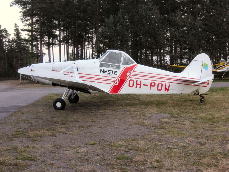 OH-PDW
OH-PDW, Piper PA-25-235 Pawnee B, s/n 25-3673, rakennettu: 1966 USA, uudelleenrakennettu
Ex. SE-EPX 
Avainsanat: OH-PDW