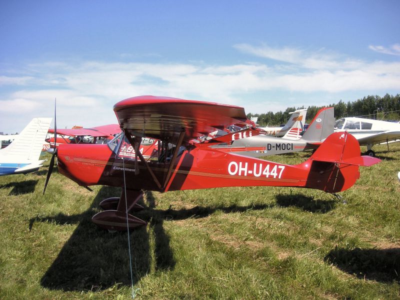 OH-U447
OH-U447, Avid Flyer MK IV HH, s/n 1162 D, rakennettu: 1993 Italia, uudelleenrakennettu Suomessa, omistaja: Arvi Satuaho Palokka
Avainsanat: OH-U447