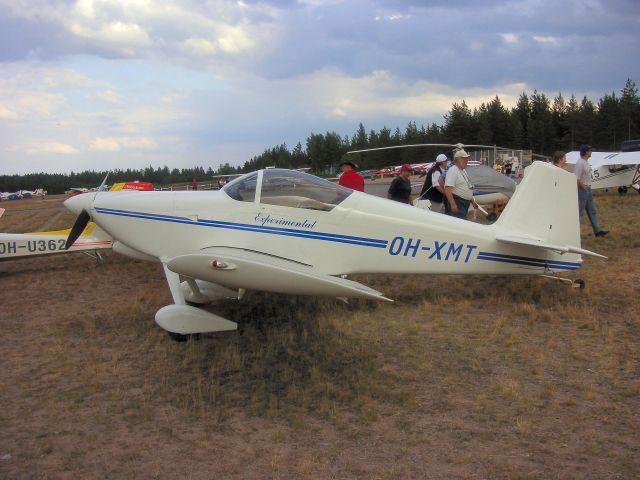 OH-XMT
OH-XMT, Van's RV-6, s/n 21360, rakennettu: 1999 
Vuoden 1999 rakentajapalkinto. 
Avainsanat: OH-XMT