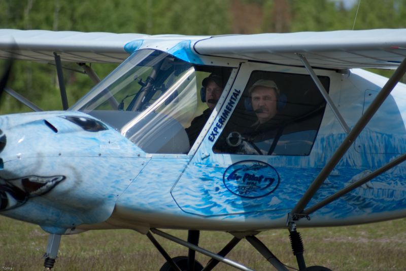 Ja pilotit jotka jääkarhu oli syönyt
