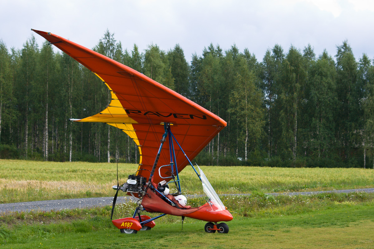 A187, Puma Raven X  
Rakennettu: 1986 
Moottori: Rotax 503
Kuva: Pasi Kannasmaa
