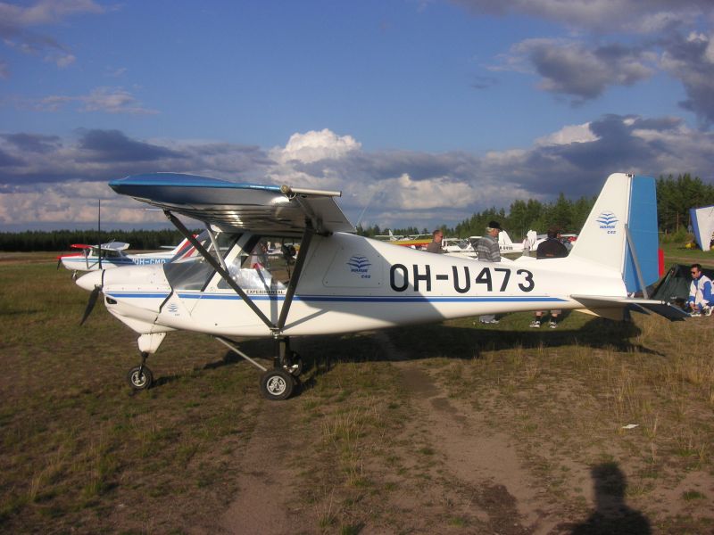 OH-U473
OH-U473, Ikarus C 42. s/n: 9910-6216, rakennettu:1999, omistaja: Suomen Urheiluilmailijat ry, Panu Mertamo, Tammela
Avainsanat: OH-U473