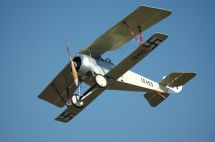 Nieuport 17 Lappeenrannassa 2005 Kuva. Kimmo Marttinen